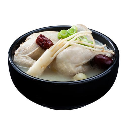 Jingogae Samgyetang (Ginseng Chicken Soup)